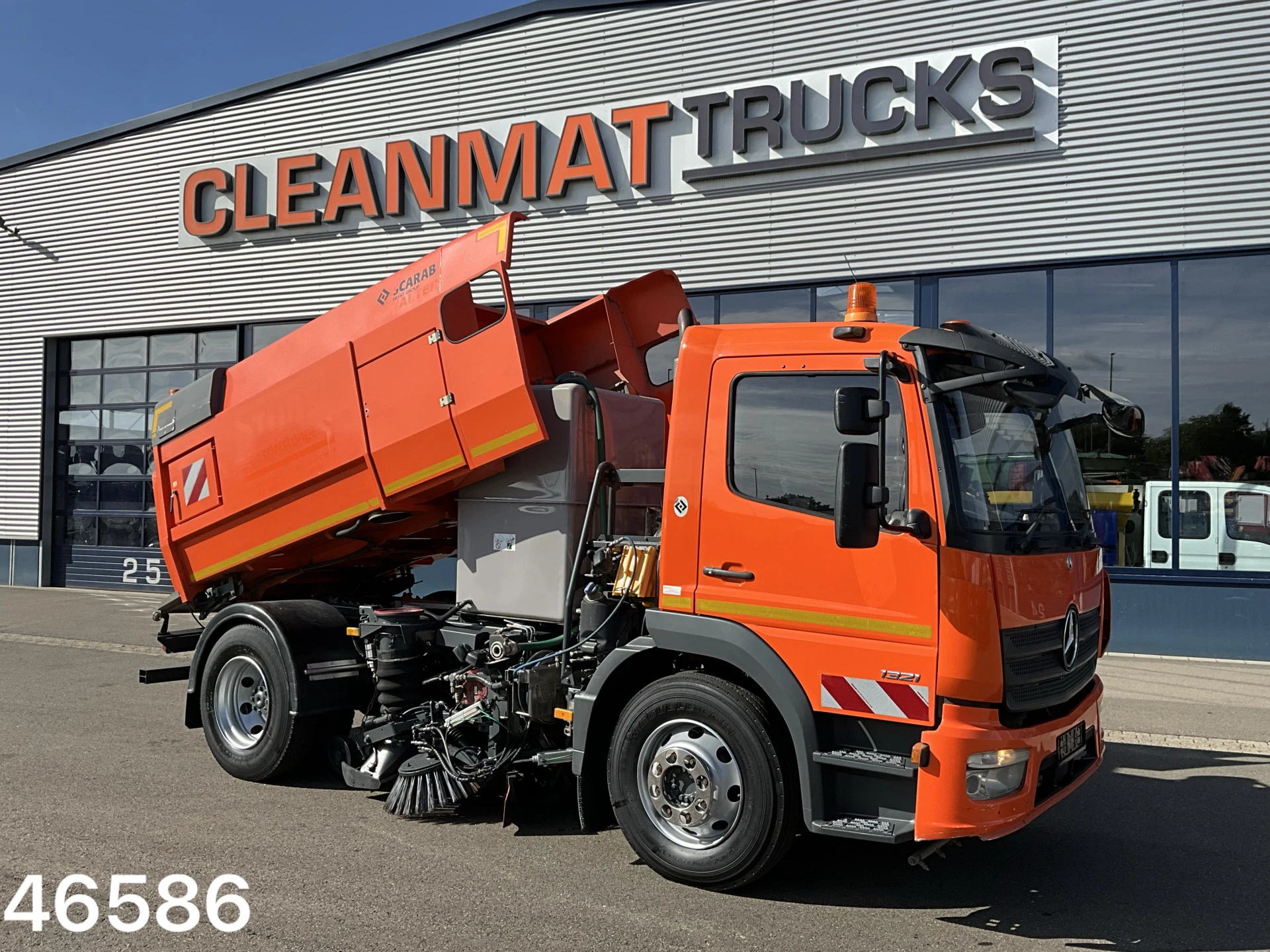 Mercedes-Benz Atego 2019 - 1321 Euro 6 Scarab Merlin Links en rechts vegend! afbeelding 1