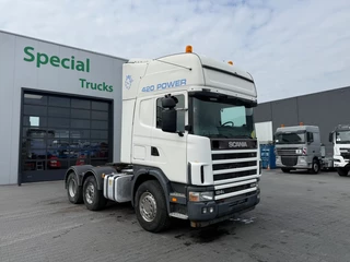 Scania R 2004 - R124-420 6x2 / Topline / Handgeschakeld / Spoilers / Euro 3 te koop