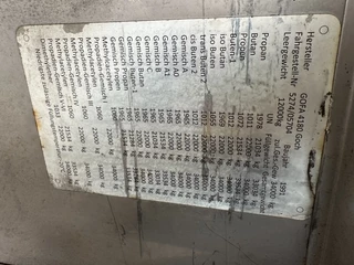 Diversen N/A 2008 - Fluid, 50.100L, P28BH, Propane, Butan, GAZ, ADR, DP: 05/29 immagine 11