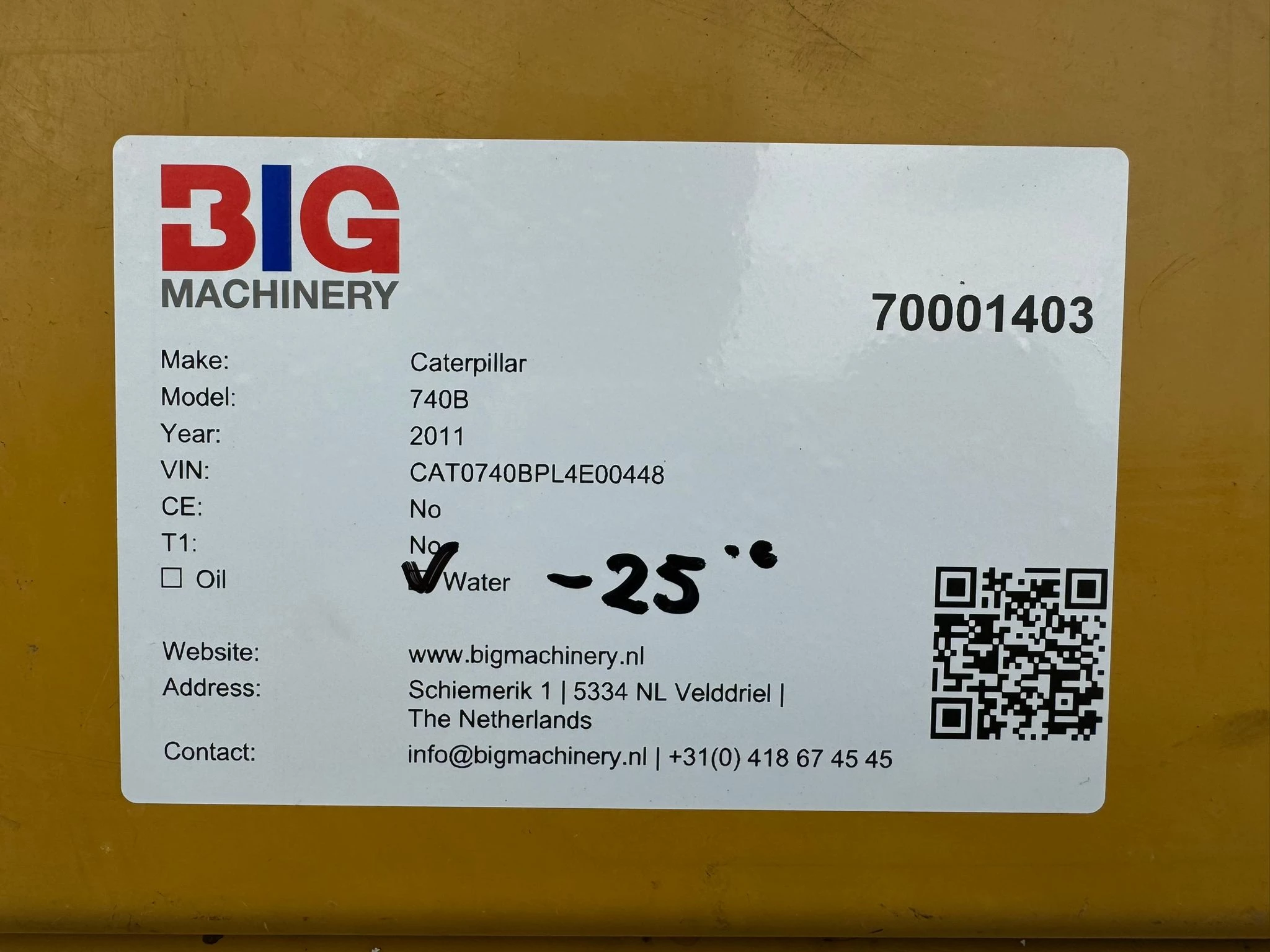 Caterpillar 740B 2011 imagen 27