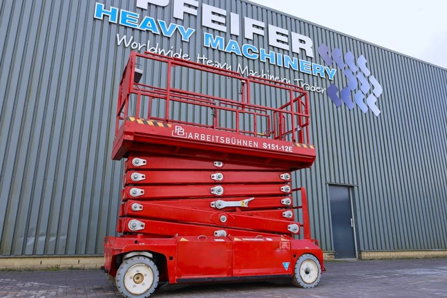 PB Lifttechnik 2013 - S151-12E Electric, 15m Working Height, 550kg Capac afbeelding 1