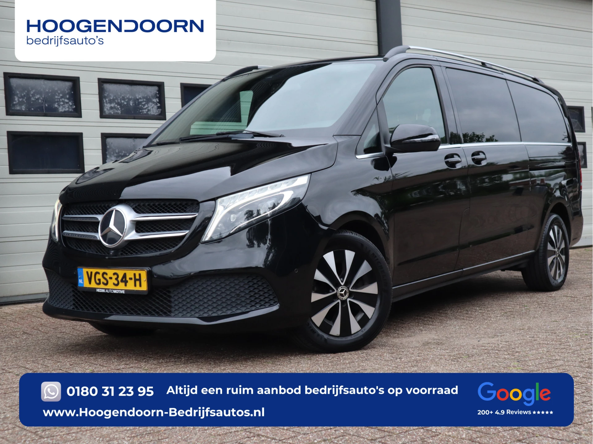Mercedes-Benz V-Klasse 2020 - 250d Extra Lang DC Avantgarde - elc. Schuif + a.klep afbeelding 1