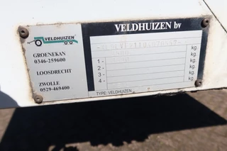 Veldhuizen P47-3 2021 - P47-3 BE oplegger+ Dhollandia klep 1.000 kg obrazek 11