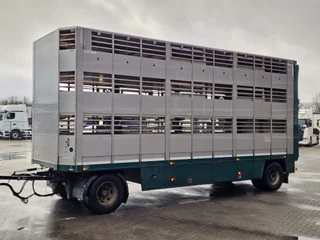 DAF XF 440 2015 - SuperSpaceCab 6x2*4 - Cuppers 1-2-3 deck Livestock + Cuppers 3 deck trailer 2009 obrazek 81