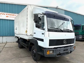 Mercedes-Benz LK 1994 - 914 (6-CILINDER) WITH TENT BOX (MANUAL GEARBOX / FULL STEEL SUSPENSION / LOADING PLATFORM) obrazek 2