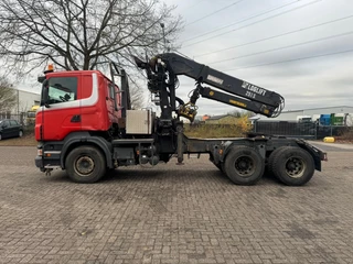 Scania R 2009 - R420 6X4 EURO 4 MANUAL/RETARDER/LOGLIFT afbeelding 5