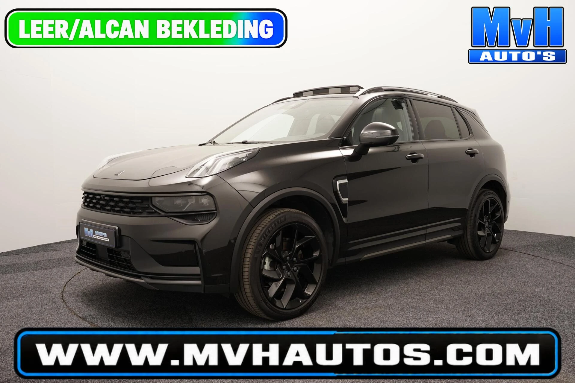 Lynk & Co 01 2023 - 1.5 PHEV|FULL BL XL|LEER/ALCANT|ZW.HEMEL|SOH96% afbeelding 1