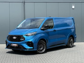 Ford E-Transit Custom 2025 - MS-RT 285 PK FULL ELECTRIC SPORT / L1H1 / DIGITAL AQUA BLUE METALLIC / REAR VIEUW / B&O SOUND SYSTEM / 19 INCH / LED / CAMERA image 2