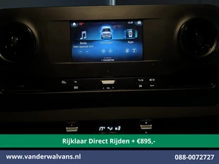 Mercedes-Benz Sprinter 2021 - 317 CDI 170pk Automaat 3500kg Trekhaak L2H1 Euro6 *Rijklaar Direct Rijden* Airco | Camera | Omvormer | Apple Carplay bild 16