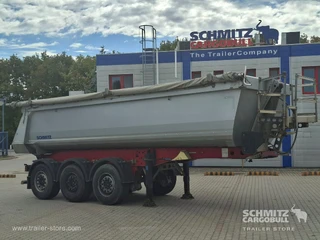 Schmitz Cargobull Semitrailer Tipper Steel half pipe body 2018 for sale
