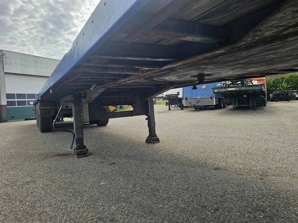 Van Hool 3B0073 | 3 AXLE FLATBED 13.60 MTR TWISTLOCKS FOR CONTAINER 40 FT 2 X20 FT BPW DRUM | 2 PIECES 2009 obrázek 9