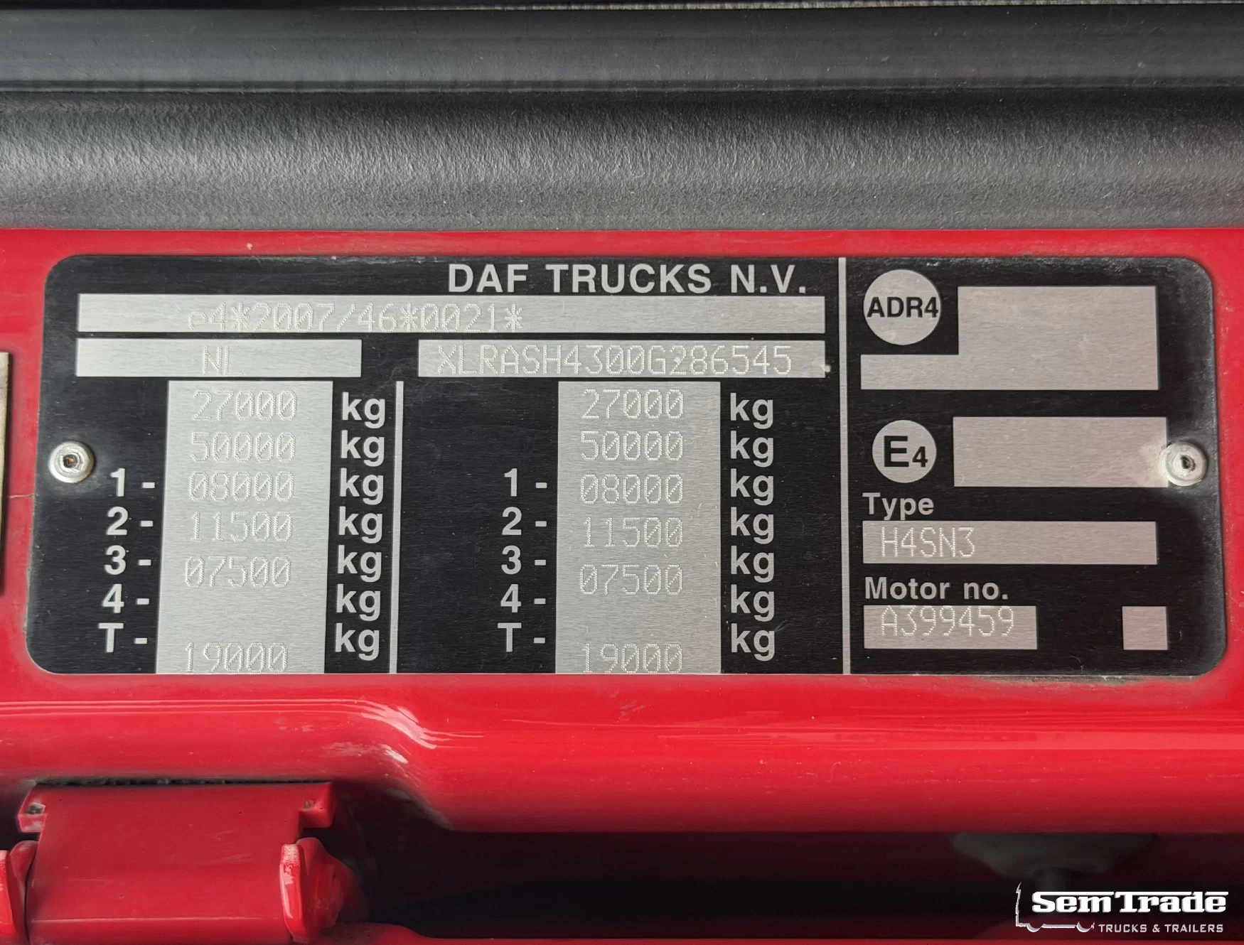 DAF XF480 2020 - FAN SSC EURO 6D RETARDER/INTARDER FULL AIR FLOWERWIDE 50 CC CARRIER TRS COOLING ROLLER BED TAIL LIFT HOLLAND-COMBI afbeelding 29