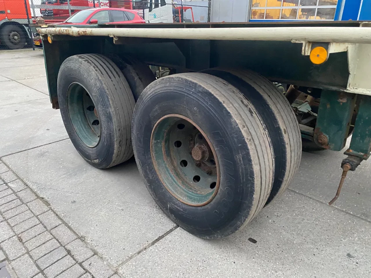 Groenewegen 1983 - Container Chassis / 20 FT / BPW / Double Tyres image 7