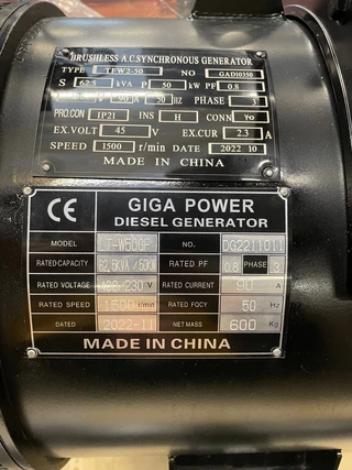 Giga power LT-W50-GF 62.5 kVA Open generator 2022 - N/A obrazek 13