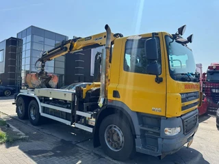 DAF CF 85.410 2010 - 6X4 - EURO 5 + PALFINGER PK15500 + REMOTE + PALFINGER HOOK bild 16