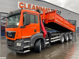 MAN TGS 2015 - 35.400 8x4 Euro 6 Palfinger 17 Tonmeter Z-kraan obrazek 3