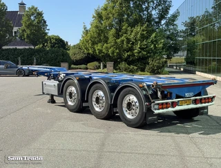 D-TEC FLEXITRAILER 2012 - VCC-01 FT-LS-S EXTRA STONG FRONT+MIDDLE+BACK SLIDER 20-30-40-45 FT. DISC BRAKES LIFT AXLE SUPER CONDITION NL-TRAILER image 3 thumbnail