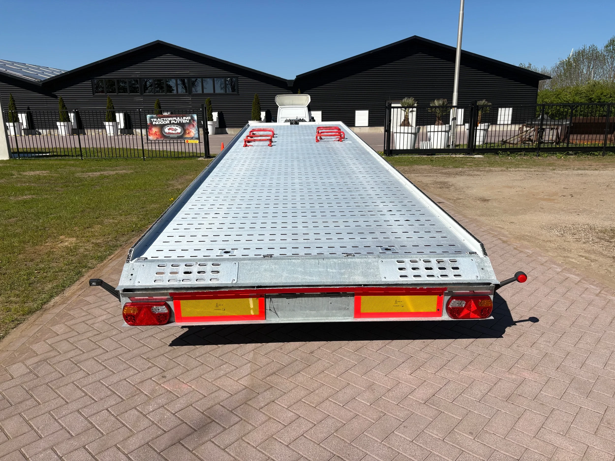 VF minitrailer 2021 - Be oplegger 7 TON ambulance auto transporter met Lier obrázek 10
