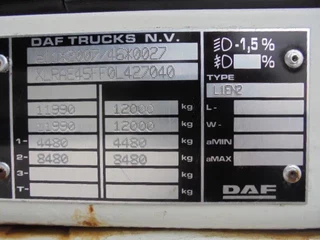 DAF LF 45 2013 - 210 NL TRUCK immagine 19