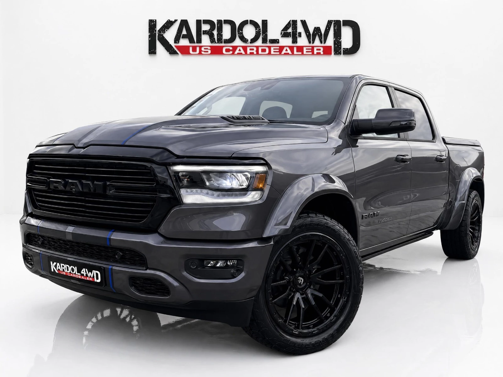 Dodge Ram 1500 2024 - 5.7 V8 4x4 Crew Cab Sport | Incl. Tonneau cover | Special striping| Wide boddy | Fuell velgenset| afbeelding 1