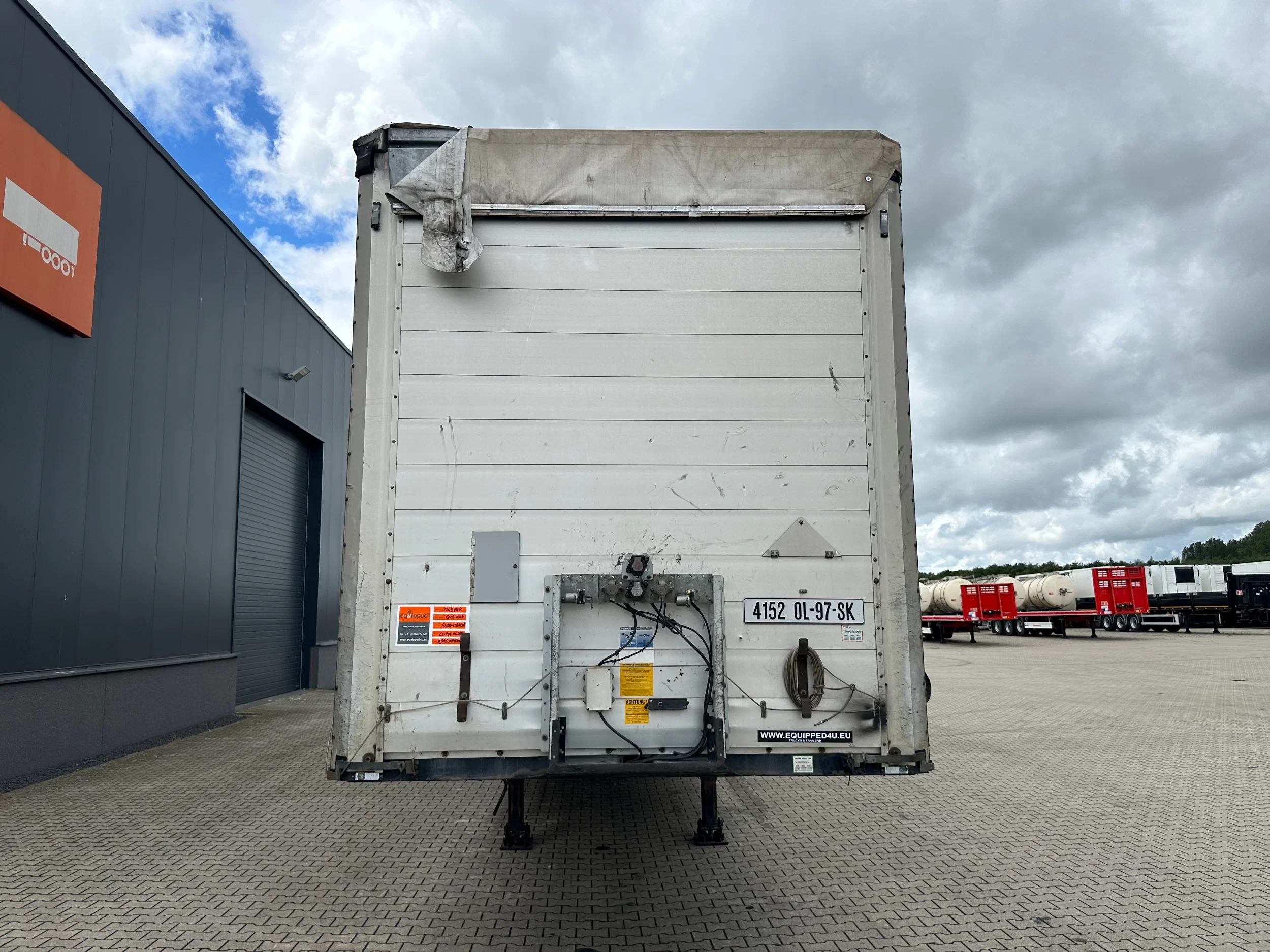 Trailer 2008 - BPW DISC / HARDWOODEN FLOOR / NL-TRAILER / APK: 10-2026 afbeelding 11
