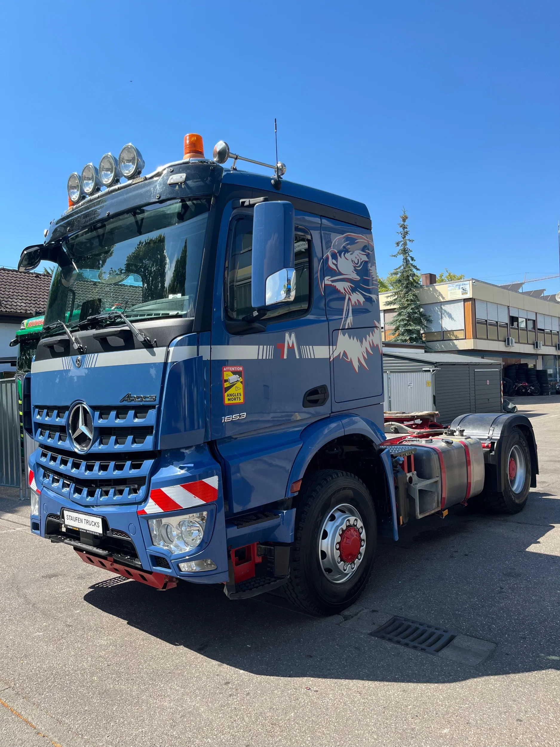 Mercedes-Benz Arocs 2021 - 1853, HAD, 4x4, Klima, Retarder, Kipphydraulik, Euro6D afbeelding 1