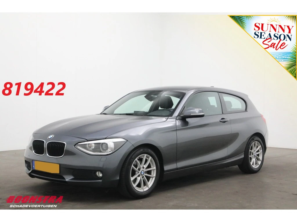 BMW 1 Series 2013 - 116i EDE High Executive 3-drs Alpine Cruise Navi Clima Leder SHZ PDC image 1