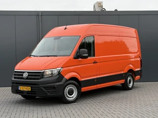 Volkswagen Crafter 2021 - 35 2.0 TDI 177 PK / VERKOCHT! / L3H3 / CAMERA / CRUISE / 3.5 TON TREKKEN / 3-ZITS / AIRCO / CARPLAY / GEVEERDE STOEL / 3500 KG AHG afbeelding 2 miniatuur