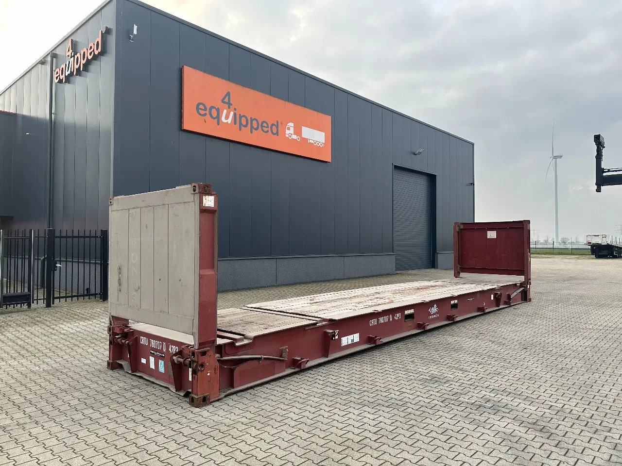 CIMC 2008 - 40FT FLATRACK FLUSH FOLDING / 10x available afbeelding 18