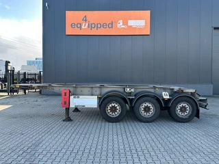Van Hool 2011 - 20FT ADR CHASSIS / galvanized / MB DISC / 2x liftaxle / ADR / ALCOA / empty weight: 3.300kg / NL-chassis imagen 2 miniatura