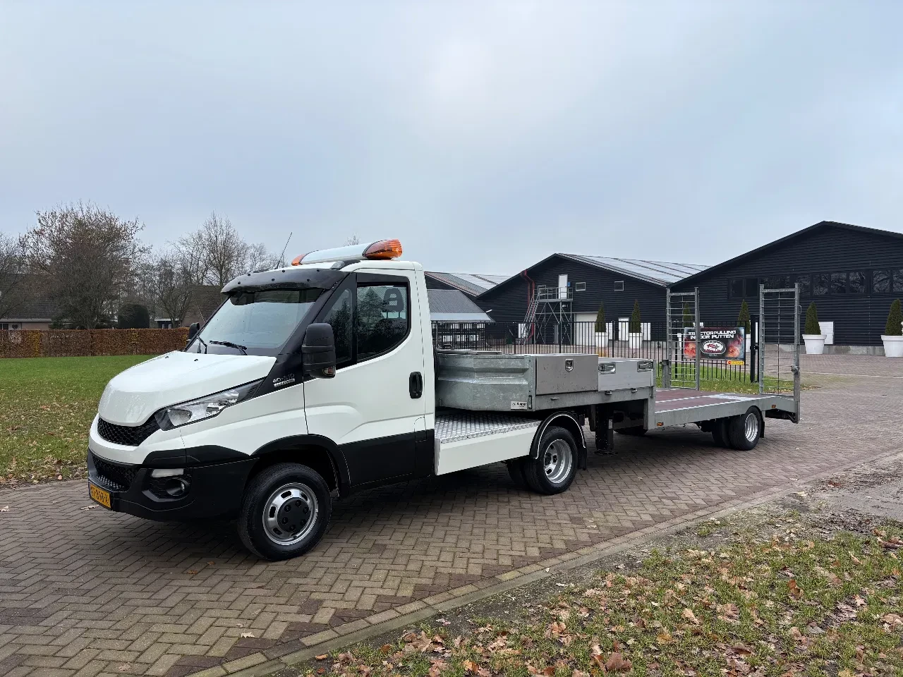 Iveco Daily 2016 - 40 C21 Be trekker 7 ton - be oplegger KUIPER 5 ton (voor nieuwe BE-rijbewijs) zdjęcie 2