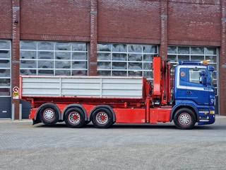 Scania R 2013 - R560 V8 8x4*4 - HIAB 244 K5 Crane / Kran / Grua with remote - Steering axle - Full air obrazek 31