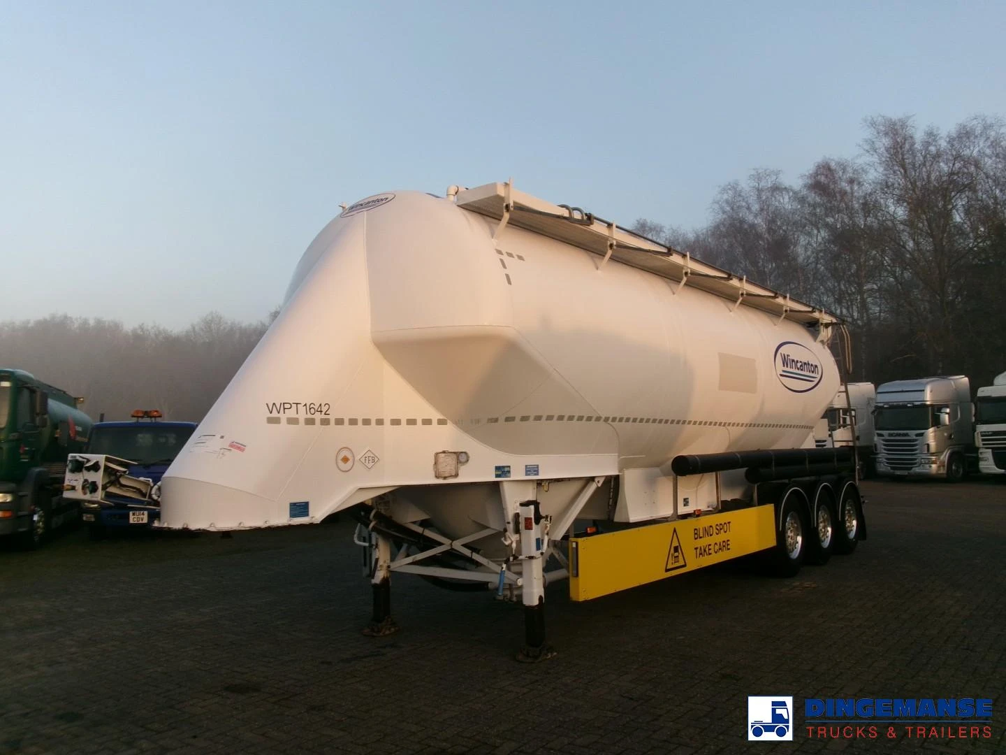 Feldbinder Powder tank alu alu 49 m3 / 1 comp 2017 obrázek 1