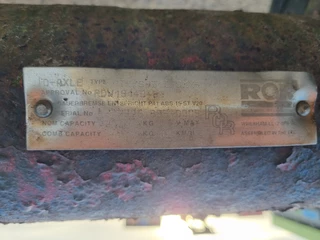 ROR TRAILER AXLE SINGLE TIRE DRUM 2000 - N/A image 6