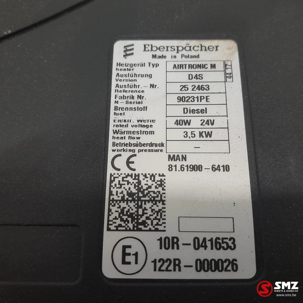 MAN 2018 - Occ standverwarming Airtronic D4S MAN imagen 6