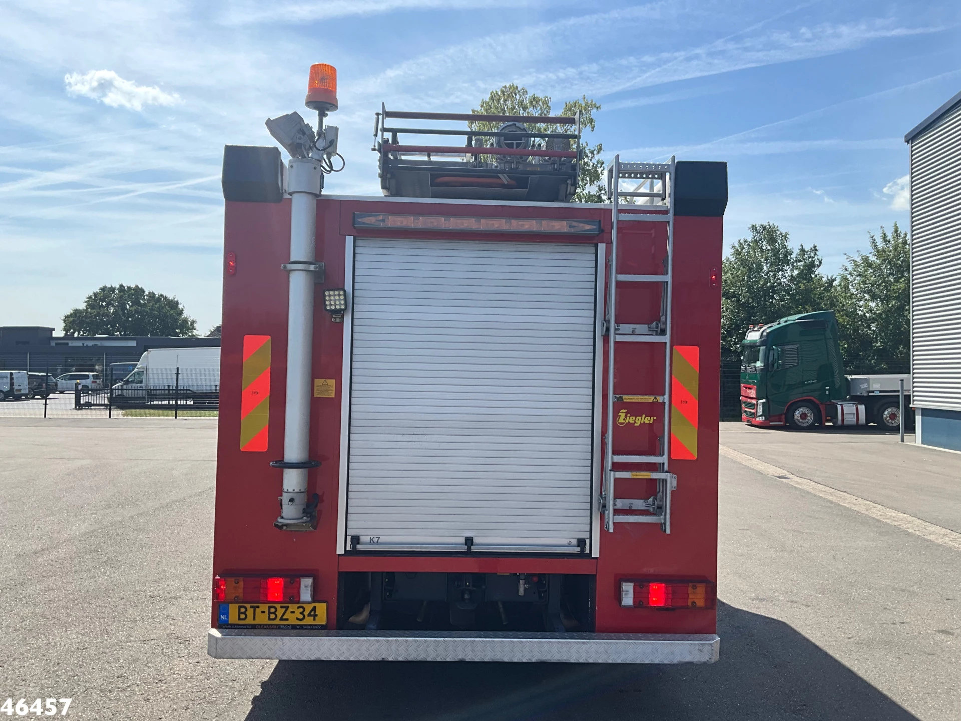 Mercedes-Benz Atego 2007 - 1425 ZIEGLER Brandweer / materiaalwagen Just 41.694 km! afbeelding 8