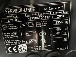 Linde N/A 2014 - E12-01 / SIDE SHIFT / DUPLEX obrazek 25