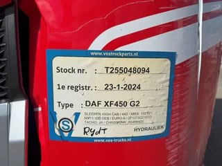 DAF XF450 FT 2024 - / ENGINE RUNNING / ONLY:132521 KM / HYDRAULICS / DIGITAL DASH / DEB / HIGH CAB / AUTOMATIC / EURO-6 / 2024 bild 24