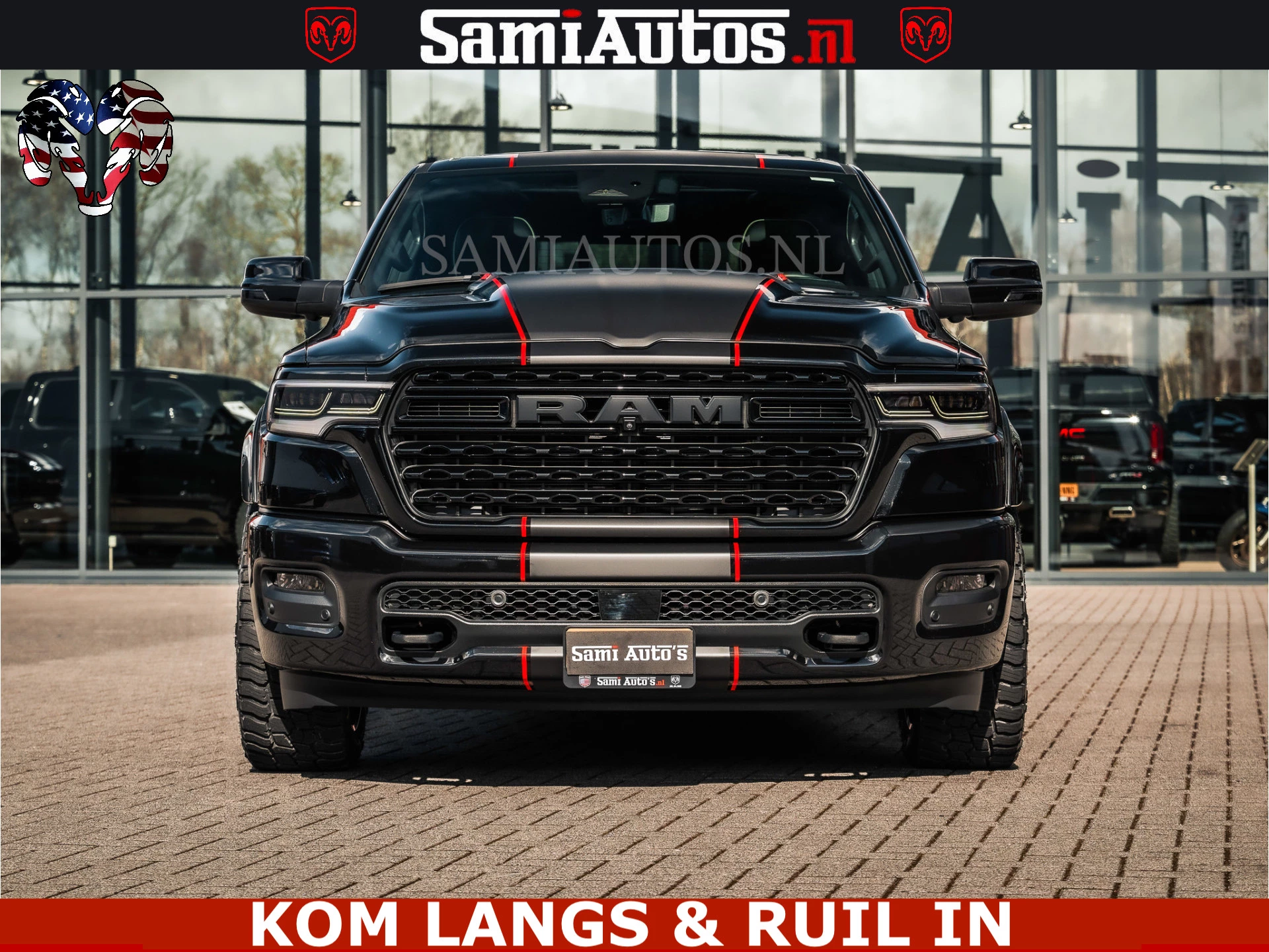 Dodge Ram Pick-Up 2024 - HULK Pack | Limited Night H.O 540HP 706Nm | Massage + Full Option | De Meest Luxe en Volle in zijn Klasse | Hulk Pack is meer prijs | Bild 2
