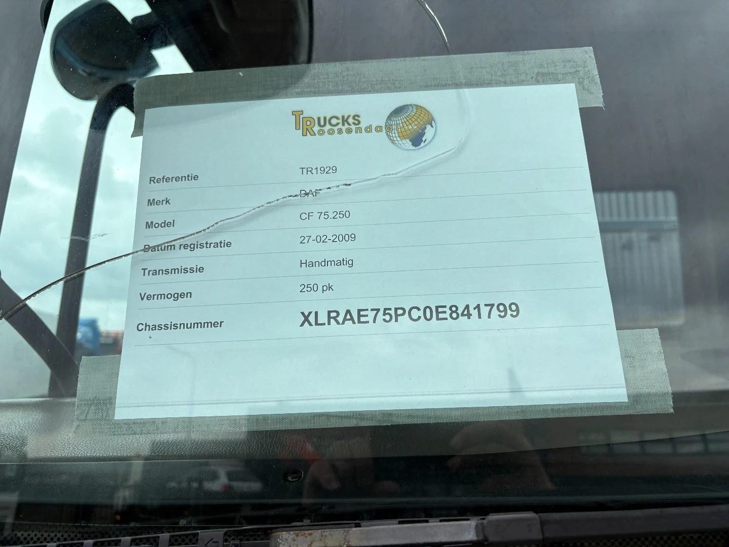 DAF CF 75.250 2009 afbeelding 31