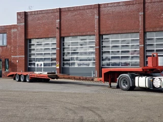 Van Hool SZ-302 1978 - Low loader - 3 axle - Ramps - Extendable - Steel suspension imagen 1