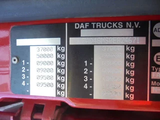 DAF XF 105 2008 - 410 FAD 8X4 STEEL SUSPENSION obrazek 17