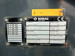 Bomag N/A 2014 - BW174AP-4i AM obrazek 7