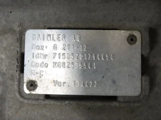 Mercedes-Benz N/A - A 0012603600 | Versnellingsbak G 211-12/14,9 imagen 3
