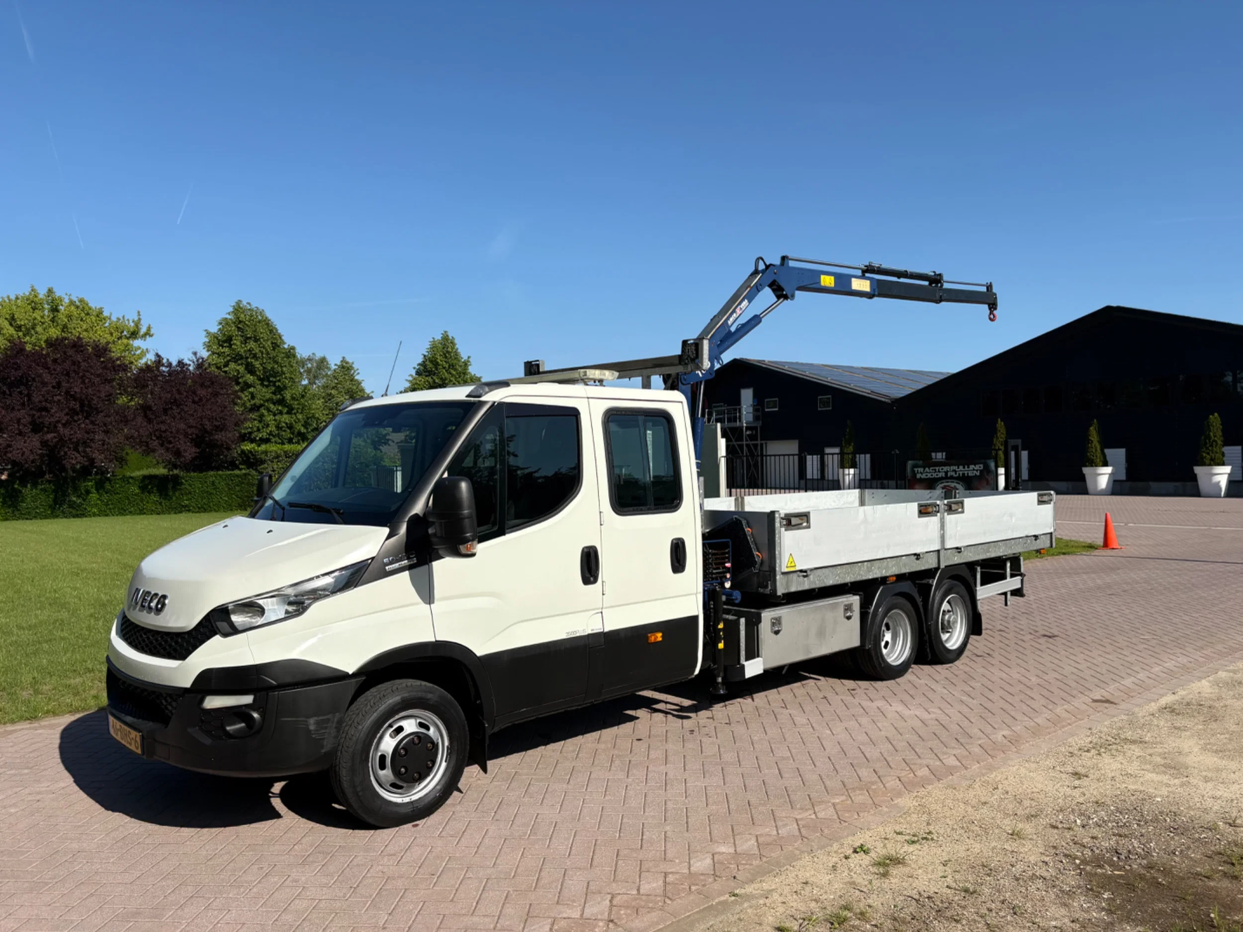 Iveco Daily 2016 - 50 17+ clixtar Kipper met kraan C1E RIJBEWIJS obrázek 4
