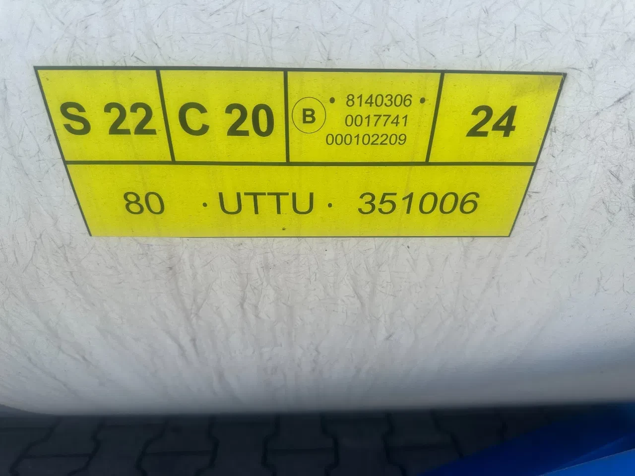 Van Hool 2003 - 35.000L / 1-comp. / 20FT swapbody / T7 / EMKD / ADR 5Y + CSC-inspection: 07/2028 imagen 13