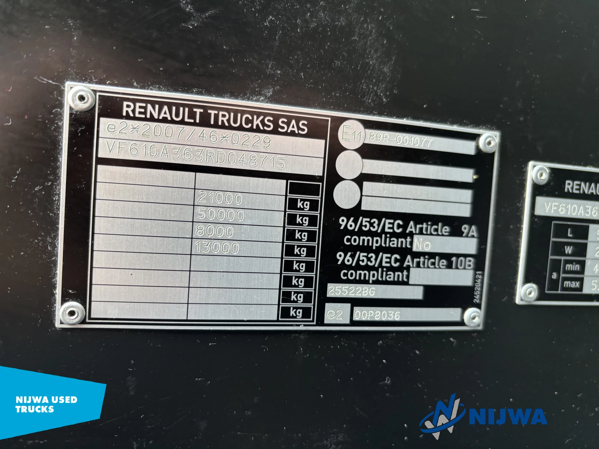Renault T High 480 TC 4x2 Carplay + Standairco 2024 obrázek 14