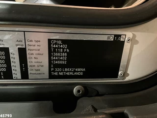 Scania P 2017 - 320 Euro 6 HMF 26 Tonmeter laadkraan obrazek 37