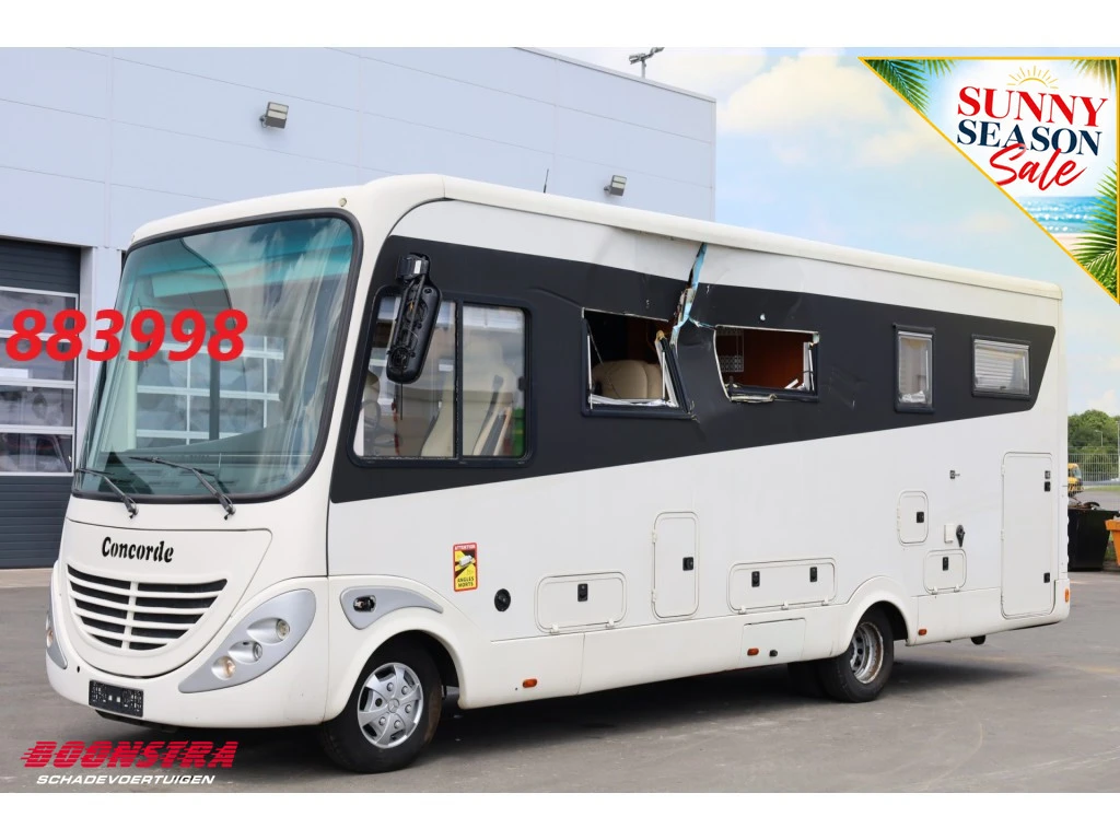 Iveco Daily 2012 - Concorde Carver 820L 70C170 Aut. Level Lucht Dakairco Solar Luifel AHK image 1