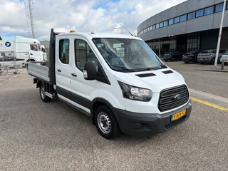 Ford Transit 2018 - 2.0TDCI Dubbelcabine 7 Pers Openlaadbak Airco Cruisecontrol Trekhaak afbeelding 2 miniatuur
